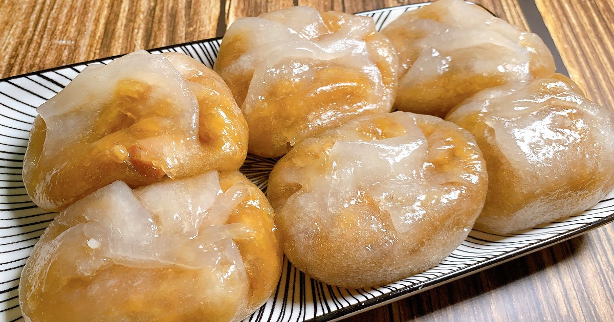 祿記包子｜百年傳承包子好滋味，皮薄彈牙半透明的皮可以看到滿滿的筍乾丁+豬肉塊！