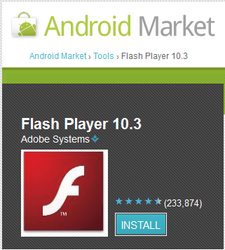 Adobe Flash Player 10 3 For Android Now Available Gadgetian