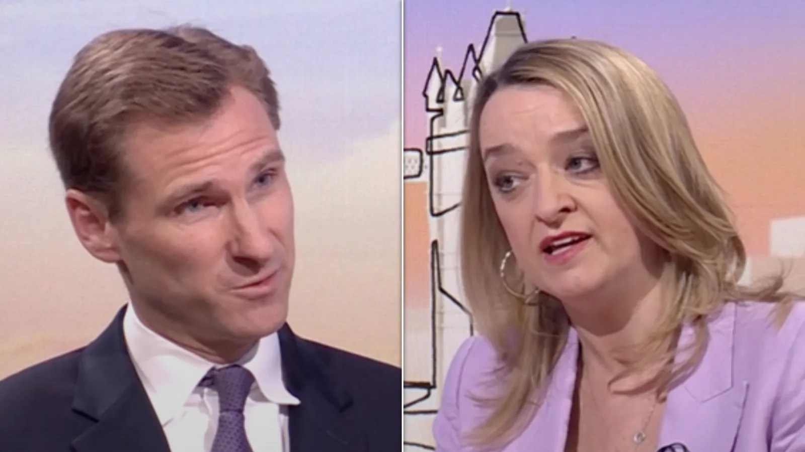 Laura Kuenssberg Calls Out Minister As Tory MP Defects To Labour
