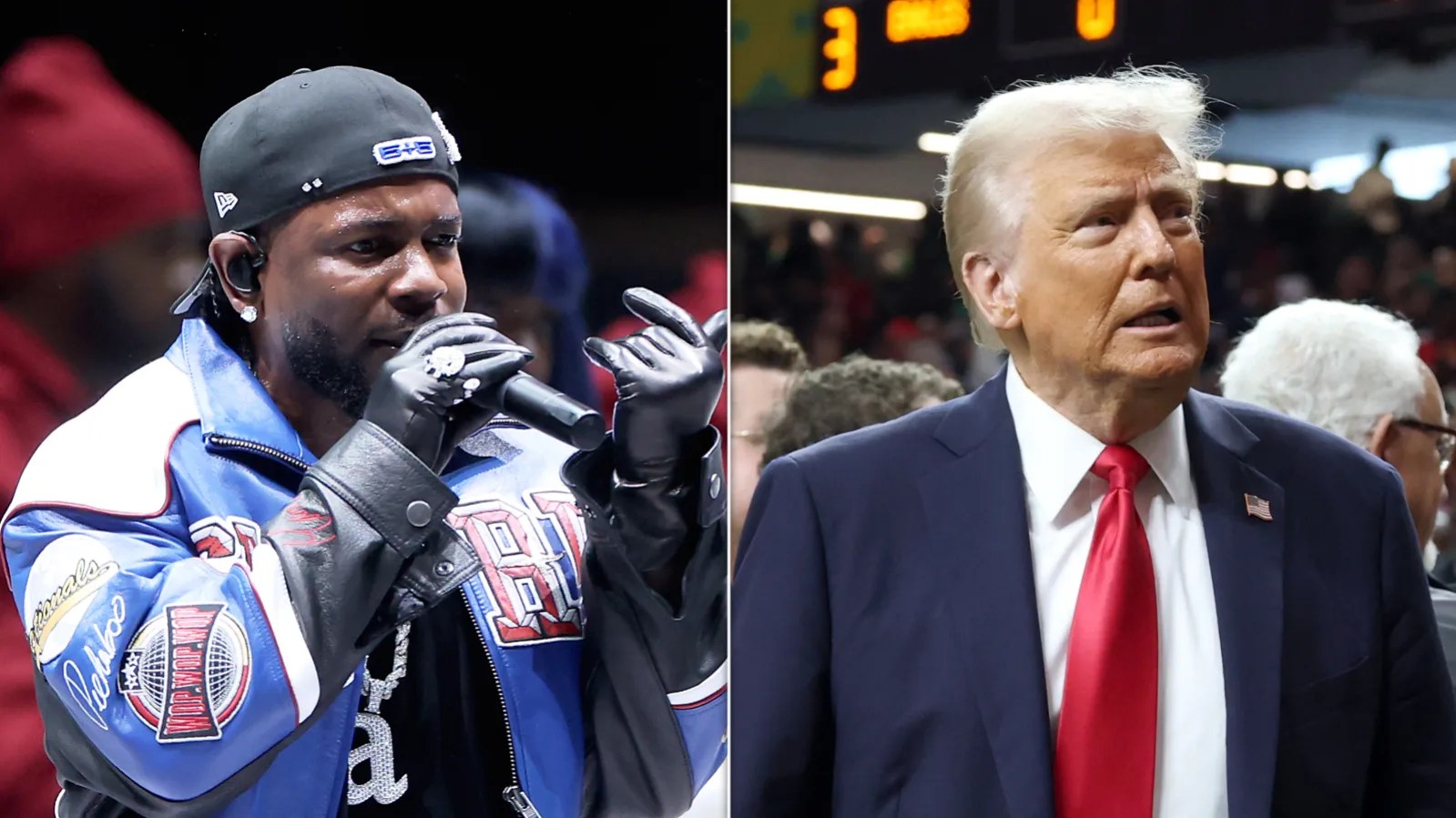 Kendrick Lamar Appears To Take Patriotic Swipe At Donald Trump At Super Bowl