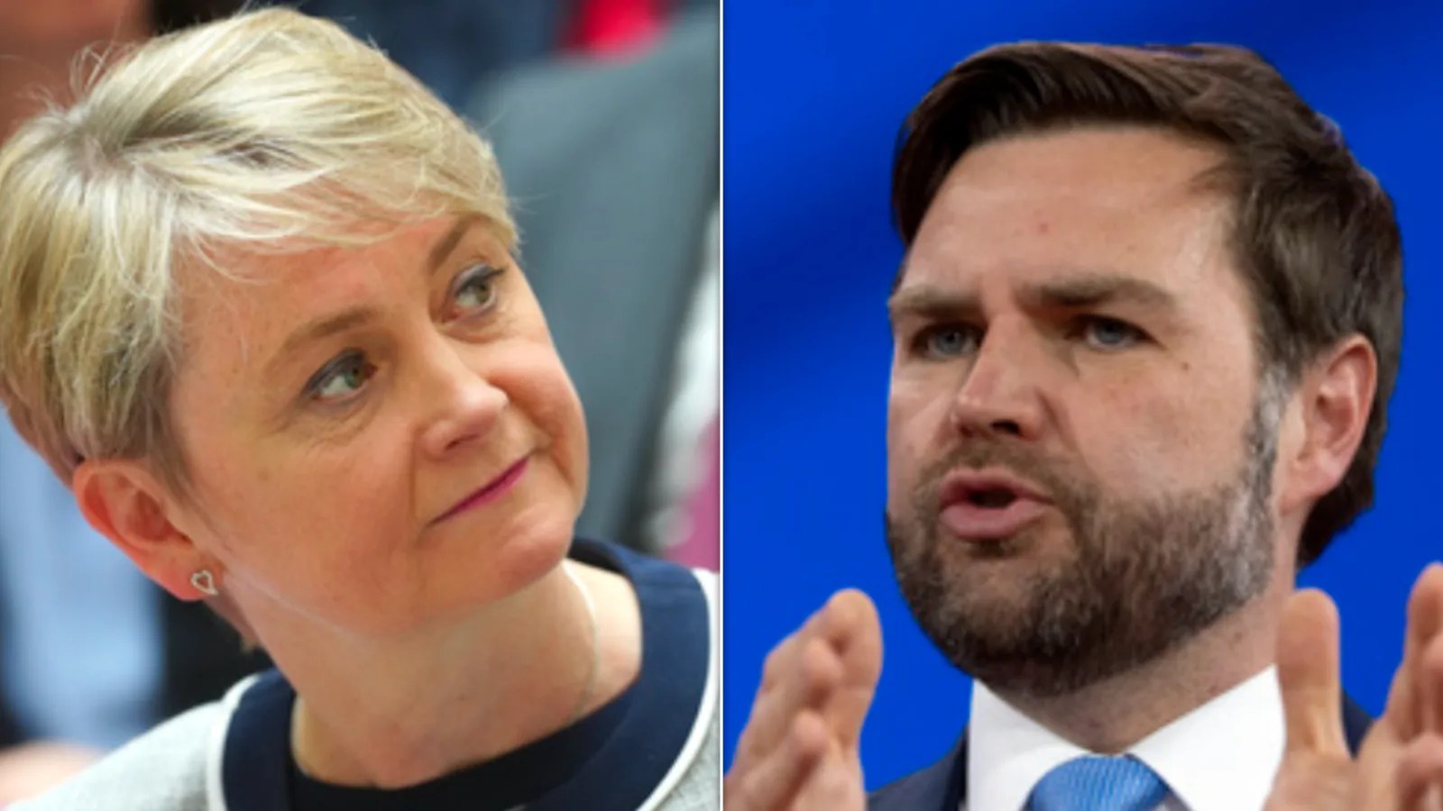 Yvette Cooper Hits Back At JD Vance's Claim That 'Free Speech Is In Retreat' In UK