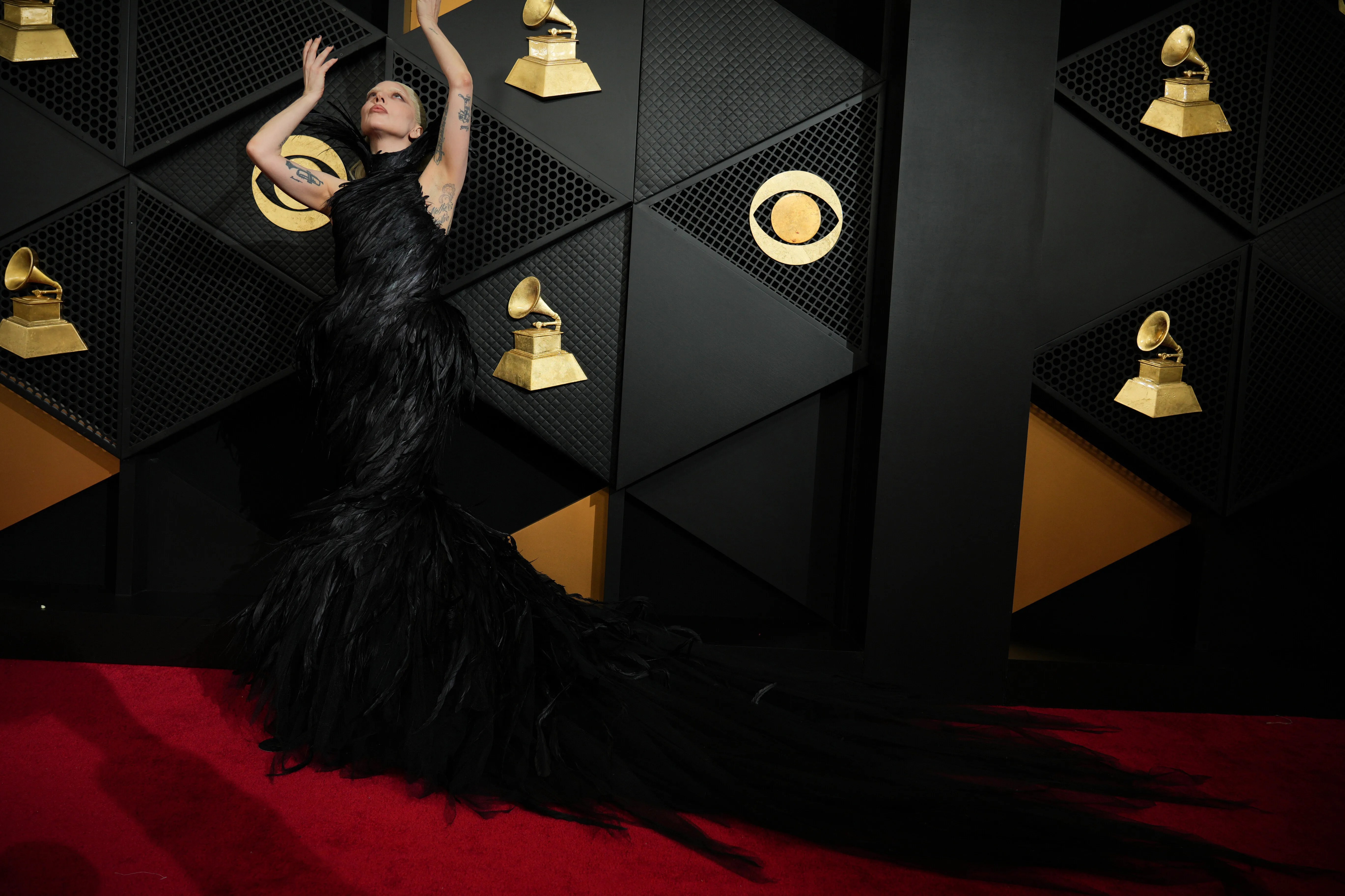 Grammy Awards 2026: Lady Gaga Brings Mayhem To The Red Carpet