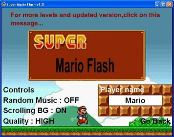In super mario you play . Super Mario Flash Download Free Pc Version Of The Famous Arcade Hit