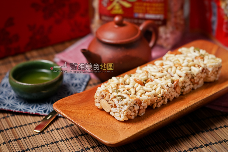 林園(高雄)阿金點心坊│手工花生糖遇上爆米香，繃出創意新滋味！