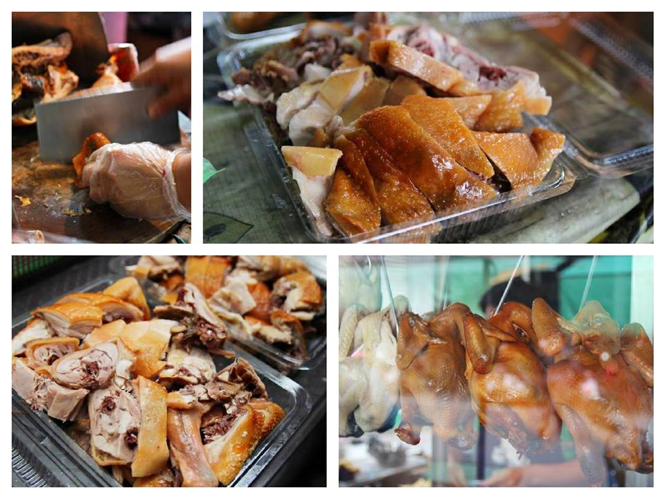 北上前去吃了旗山當地人推薦的燻茶肉………….