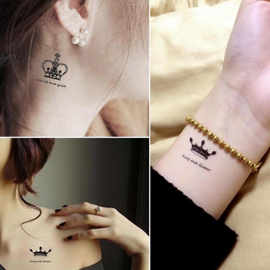 Adolescenti Ragazzi Uomini Donne Impermeabile Corona A Forma Di Tatuaggio Adesivi Per Braccia Spalle Petto Acquista In Modo Economico — Spedizione Gratuita, Recensioni Reali Con Foto — Joom 1024_x_1024_jpg