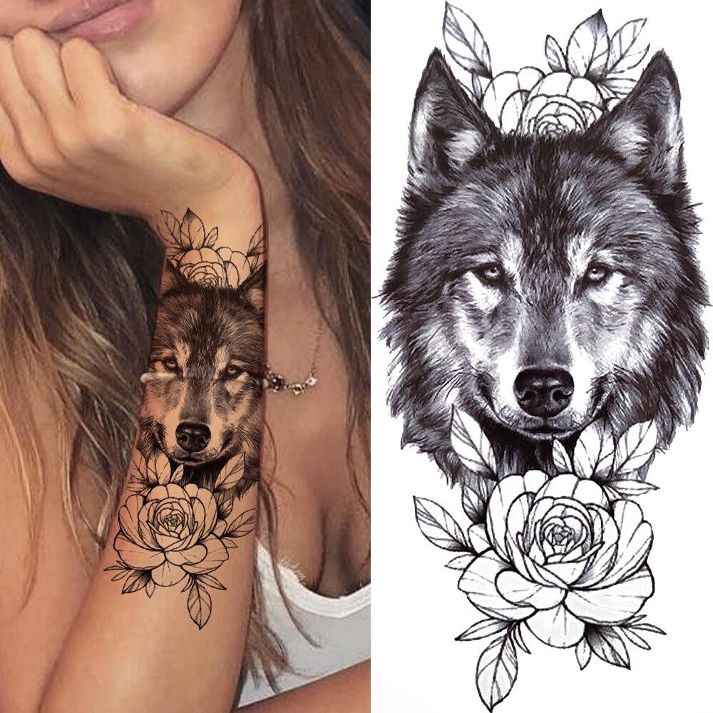 Forest Wolf Tatuaggio Temporaneo Per Donne Uomini Tigre Falso Leone Fiore Tatuaggio Adesivo Animali Neri Bussola Mostro Tatoo Per Bambino Ragazzo Acquista In Modo Economico — Spedizione Gratuita, Recensioni Reali Con Foto — 1000_x_1000_jpg