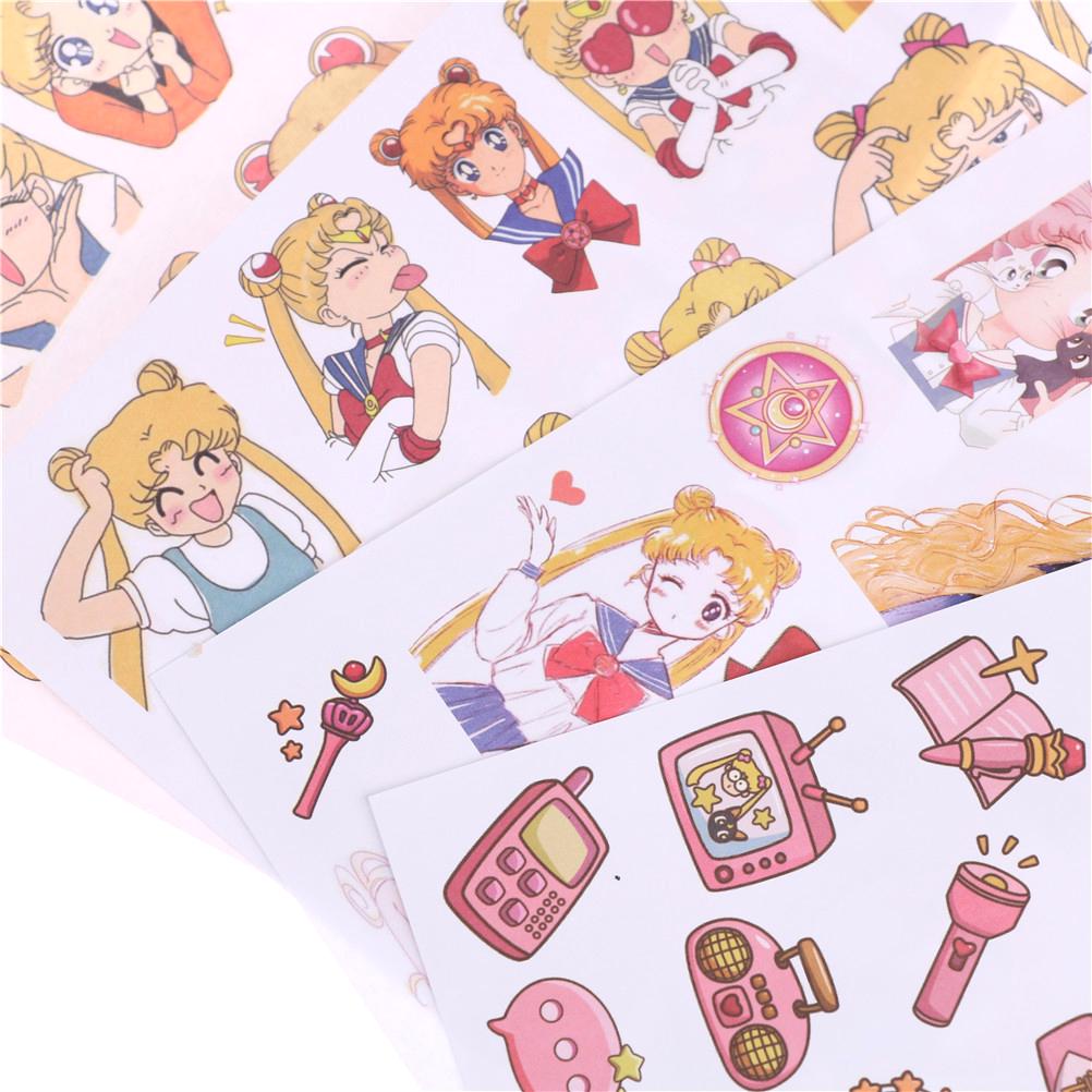 buy new sailor moon girl decorative sticker set diary album label sticker at affordable prices free shipping real reviews with photos joom