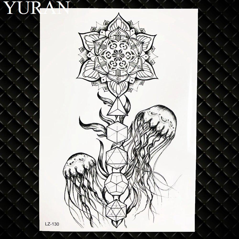 Buy 1Pc Black Jellyfish Tattoo Stickers Galaxy Space Man Temporary Tattoo Men Women At Affordable Prices — Free Shipping, Real Reviews With Photos — Joom 1000_x_1000_jpg