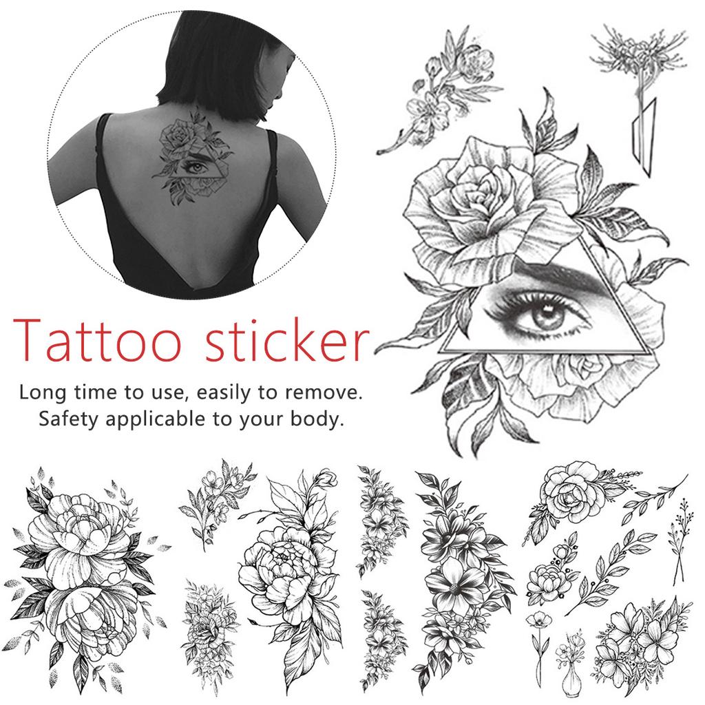 Buy Flower Arm Tattoo Stickers Half Arm Magic Sketch Cartoon Water Transfer Waterproof Sticker At Affordable Prices — Free Shipping, Real Reviews With Photos — Joom 1024_x_1024_jpg