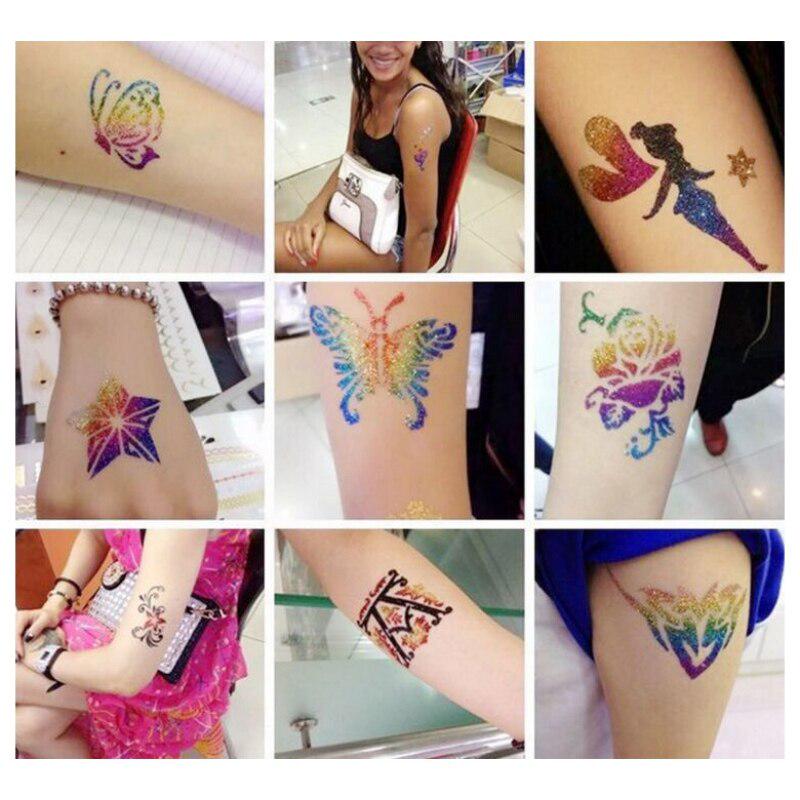 Buy Diamond Glitter Tattoo Set Glitter Powder Makeup Brush Tattoo Glue Tattoo Body Art Kit At Affordable Prices — Free Shipping, Real Reviews With Photos — Joom 800_x_800_jpg
