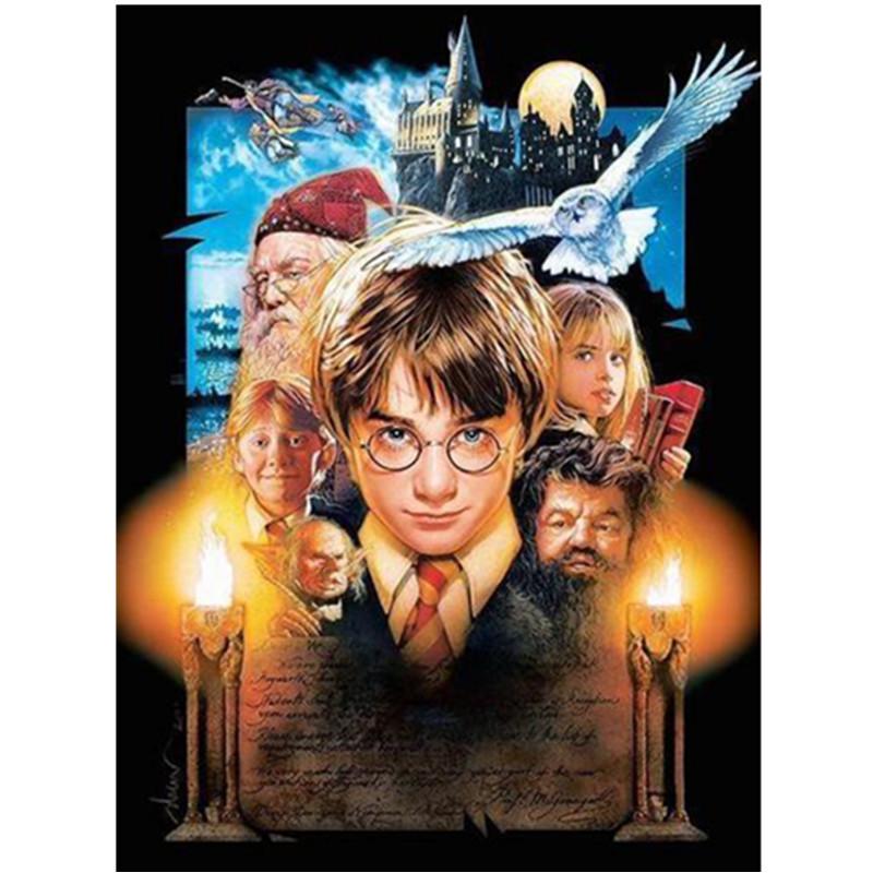 5d Diy Diamond Painting Harry Potter Full Round Home Art Rhinestones Cross Stitch Home Decoration Buy At A Low Prices On Joom E Commerce Platform