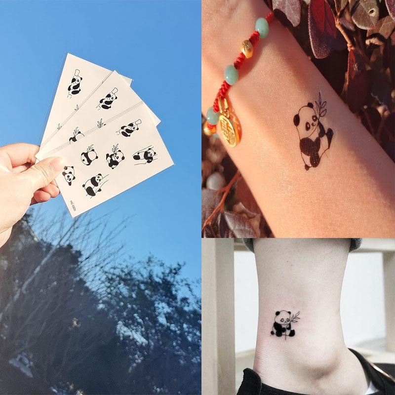 Cartoon Tattoo Paste Impermeabile E Duraturo Lovely Little Fresh Panda In Bianco E Nero Letteratura E Arte Semplice Diagramma Del Braccio E Della Caviglia Acquista In Modo Economico — Spedizione Gratuita, Recensioni 800_x_800_jpg
