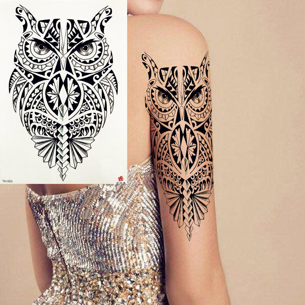 Buy Black Henna Temporary Tattoos Sticker Realistic Fake Totem Owl Waterproof Tatoos For Adult Body Art At Affordable Prices — Free Shipping, Real Reviews With Photos — Joom 1000_x_1000_jpg