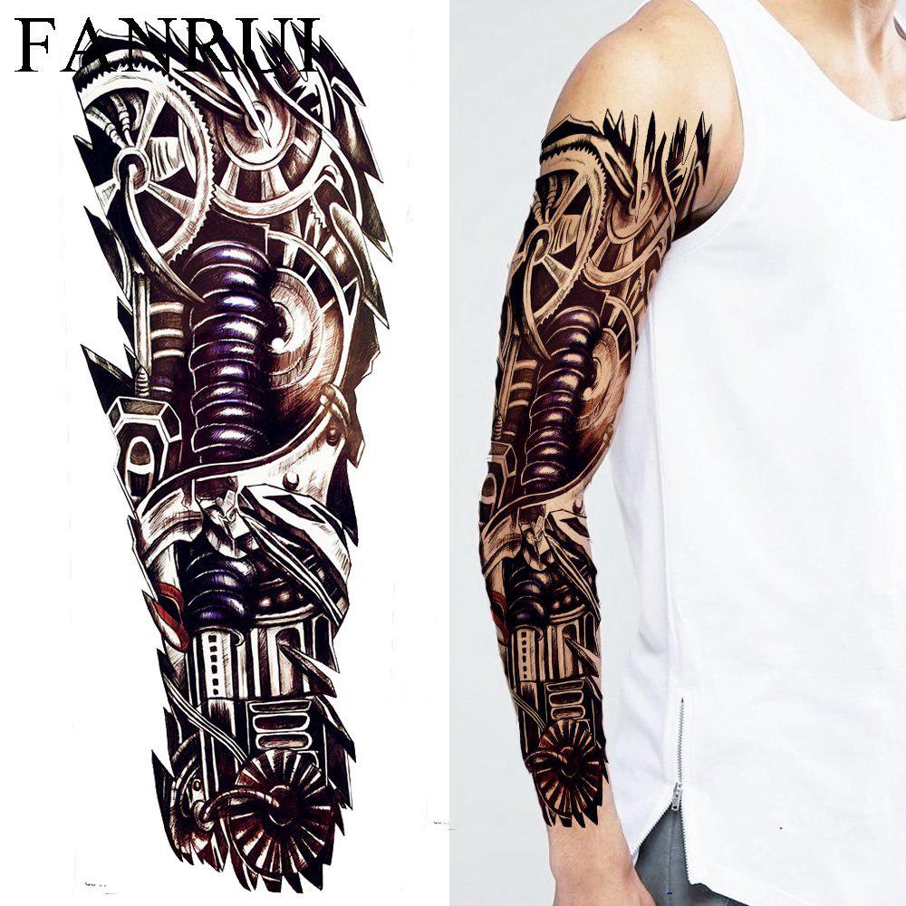 1Pc Nero Lungo Braccio Robot Falso Tatuaggio Adesivi Men Party Full Shoulder Temporary Acquista In Modo Economico — Spedizione Gratuita, Recensioni Reali Con Foto — Joom 1000_x_1000_jpg