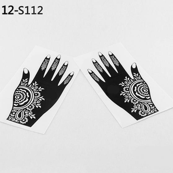 Beste Aufkleber Body Arts Tattoo Hand Template Tools Temporäre Schablone Henna 2 Stück Günstig Kaufen — Preis, Kostenloser Versand, Echte Bewertungen Mit Fotos — Joom