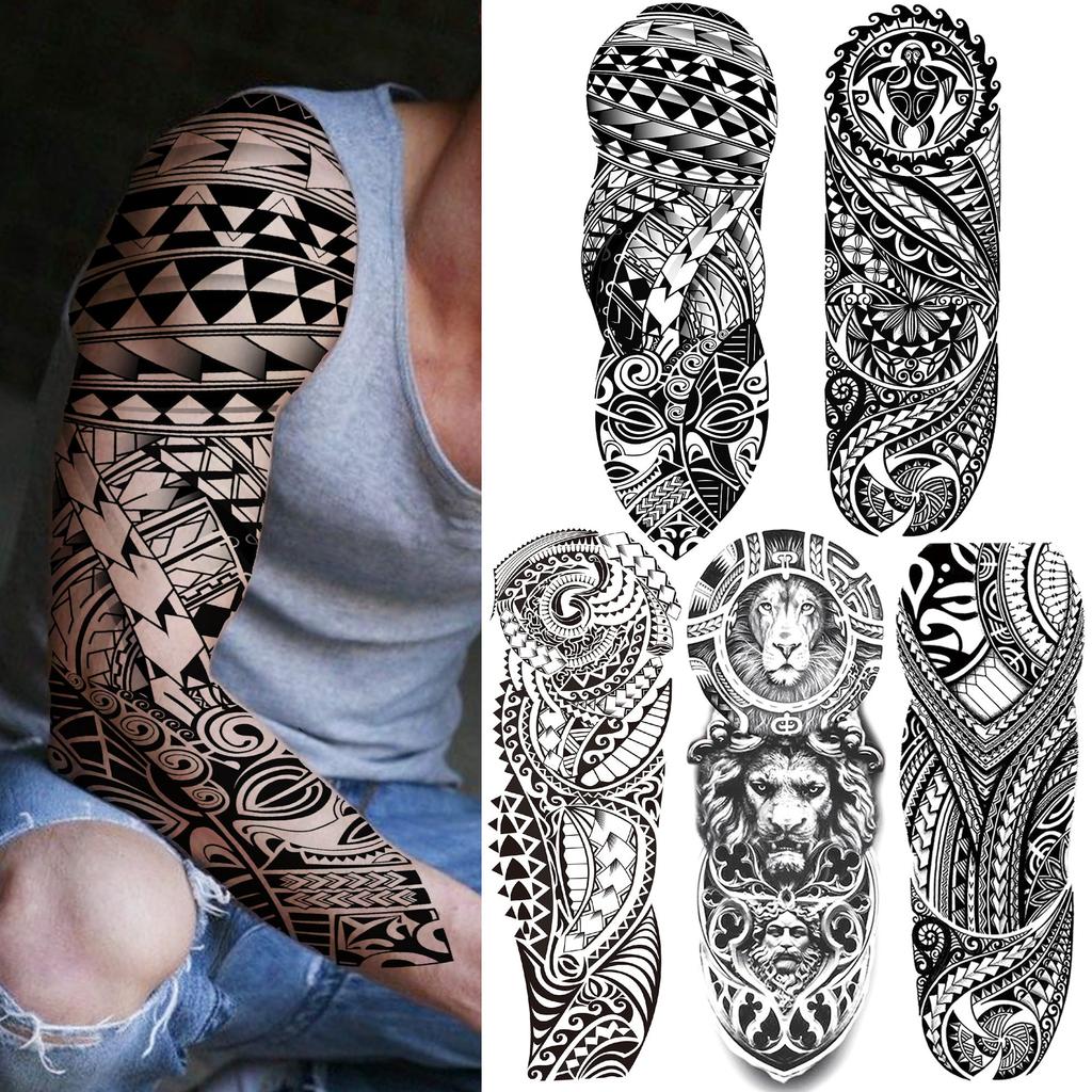 Maori Tribal Totem Tatuaggi Temporanei Per Uomini Donne Adult Black India Animale Tatuaggio Adesivo Decorazione Braccio Pieno Tatoos Sleeve Acquista In Modo Economico — Spedizione Gratuita, Recensioni Reali Con Foto — Joom 1024_x_1024_jpg