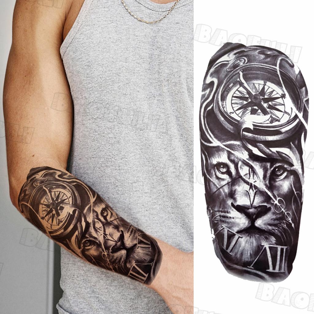 Realistic Snake Wolf Temporary Tattoos For Women Girl Poker Rose Compass Fake Tattoo Sticker Body Art Painting Half Sleeve Tatoo Günstig Kaufen — Preis, Kostenlose Lieferung, Echte Bewertungen Mit Fotos — Joom 1024_x_1024_jpg