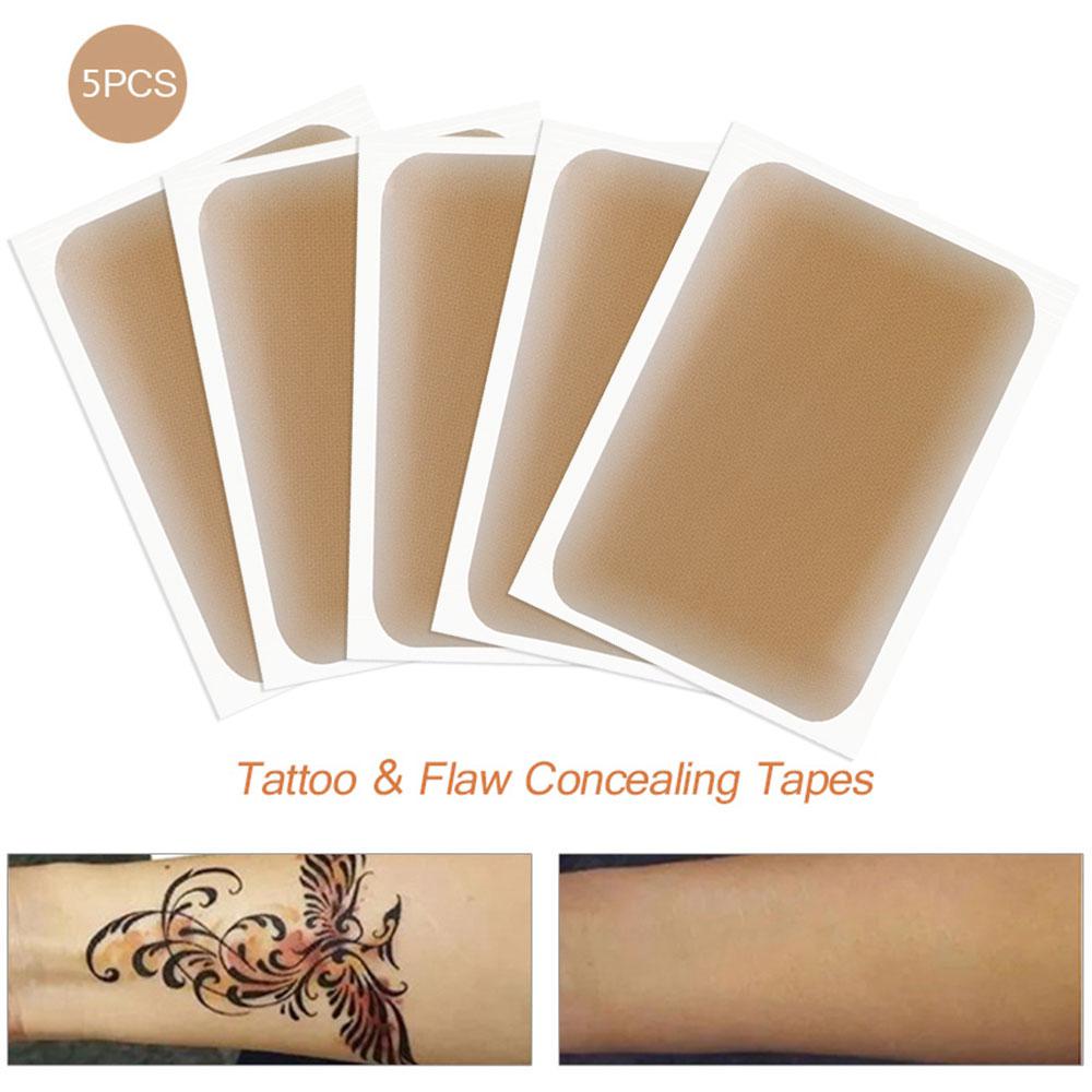 Compre 5Pcs Waterproof Breathable Tattoo & Flaw Concealing Tape Scars Flaw Cover Up Sticker Concealer Barato — Frete Grátis, Avaliações Reais Com Fotos — Joom 1000_x_1000_jpg