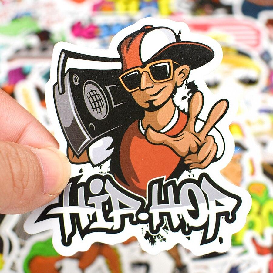 Buy 50 Pcs Hip Hop Rap Rock Sticker Graffiti Cool Stickers For Laptop Skateboard Luggage Car Decal Kids Toy Gifts For Rapper Mc B Boy Dj At Affordable Prices Free Shipping Real