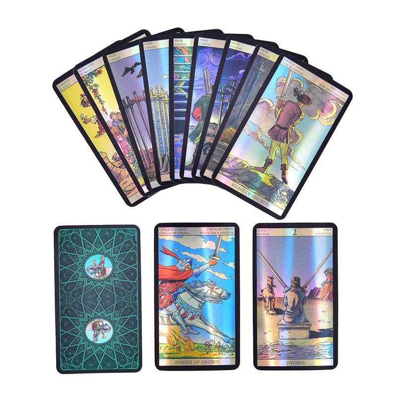 Tarot card deck holographic a.e. Buy New Vision Shine Waite Tarot Cards Divination Fate Holographic Tarot Board Game At Affordable Prices Free Shipping Real Reviews With Photos Joom