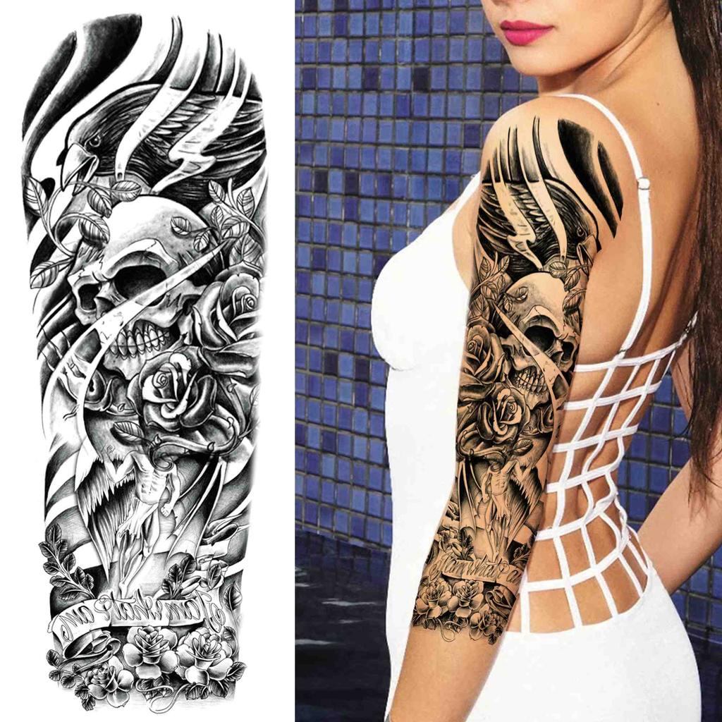 Tribal Maori Temporary Tattoo Sleeve Per Uomo Donna Adulto Lupo Leone Tatuaggi Adesivo Nero Grande Tartaruga Tiki Falso Tatoos Forniture Acquista In Modo Economico — Spedizione Gratuita, Recensioni Reali Con Foto — Joom 1024_x_1024_jpg