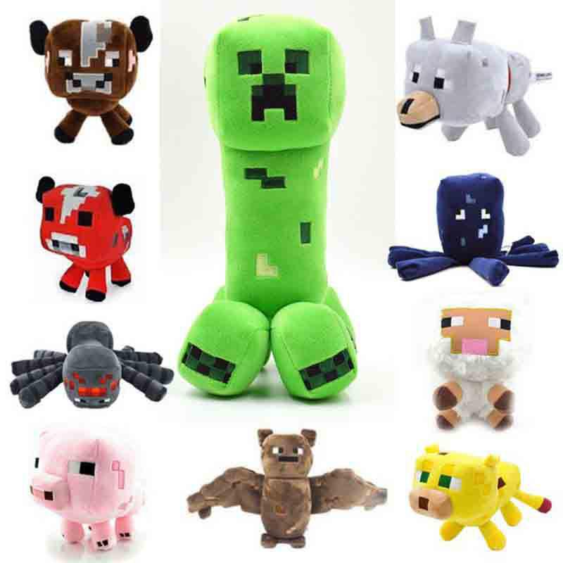 Juguetes De Felpa Creeper Enderman Lobo Suave Relleno Ninos Regalo De Navidad Comprar A Precios Bajos En La Tienda En Linea Joom