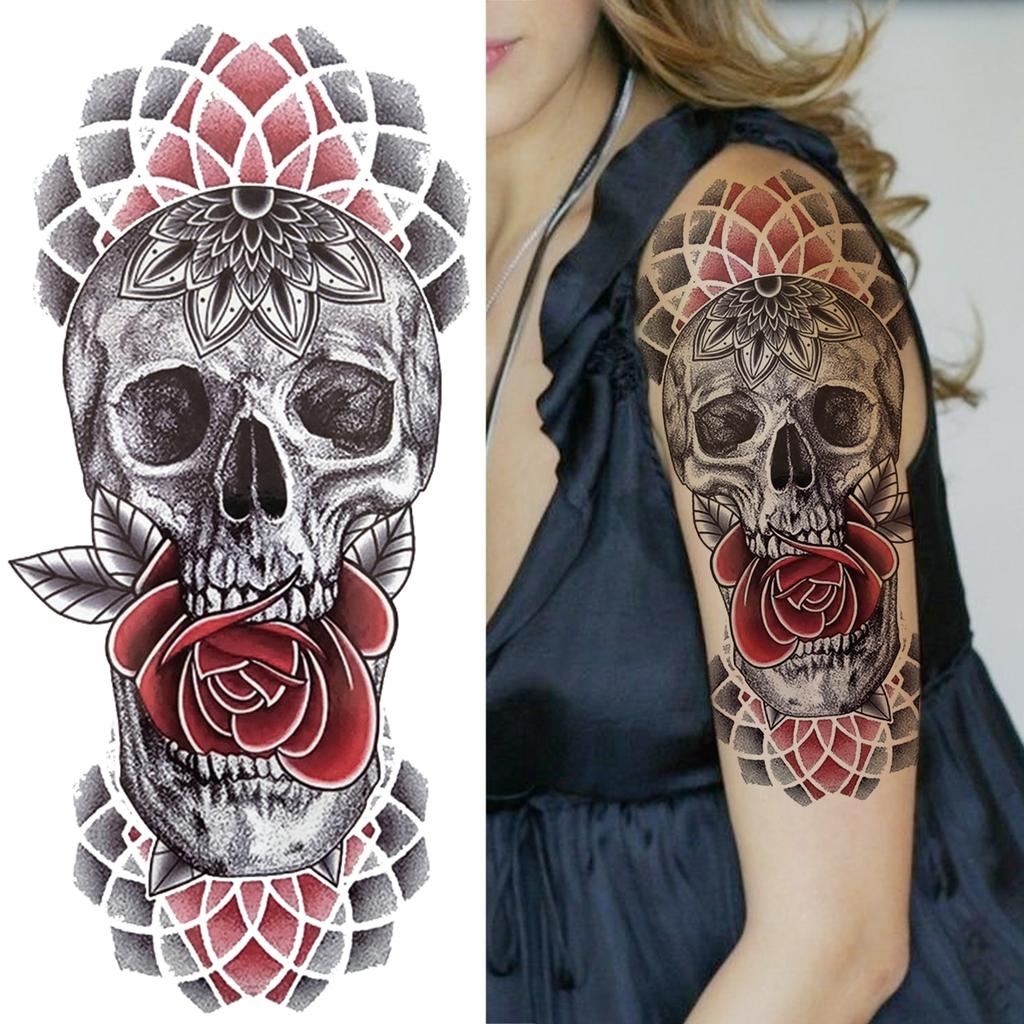 Compre 3D Butterfly Temporary Tattoos For Women Men Adult Lotus Rose Tattoo Dream Catcher Fake Sticker Half Sleeve Thigh Tatoos Tiger Barato — Frete Grátis, Avaliações Reais Com Fotos — Joom 1024_x_1024_jpg