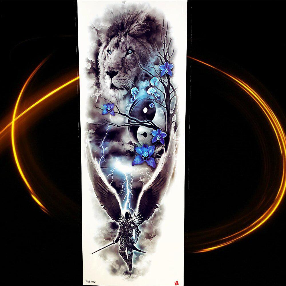 Buy Full Arm Maori Wolf Temporary Tattoos Sticker Realistic Fake Warrior Large Sleeve Tatoos For Men Boy At Affordable Prices — Free Shipping, Real Reviews With Photos — Joom 1000_x_1000_jpg
