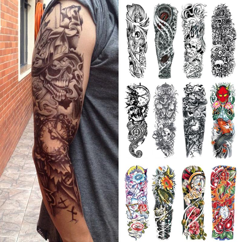 69 Styles Temporäre Tattoo Voller Arm Wasserdicht Körper Tattoo Schulter Arm Aufkleber Günstig Kaufen — Preis, Kostenloser Versand, Echte Bewertungen Mit Fotos — Joom 800_x_800_jpg