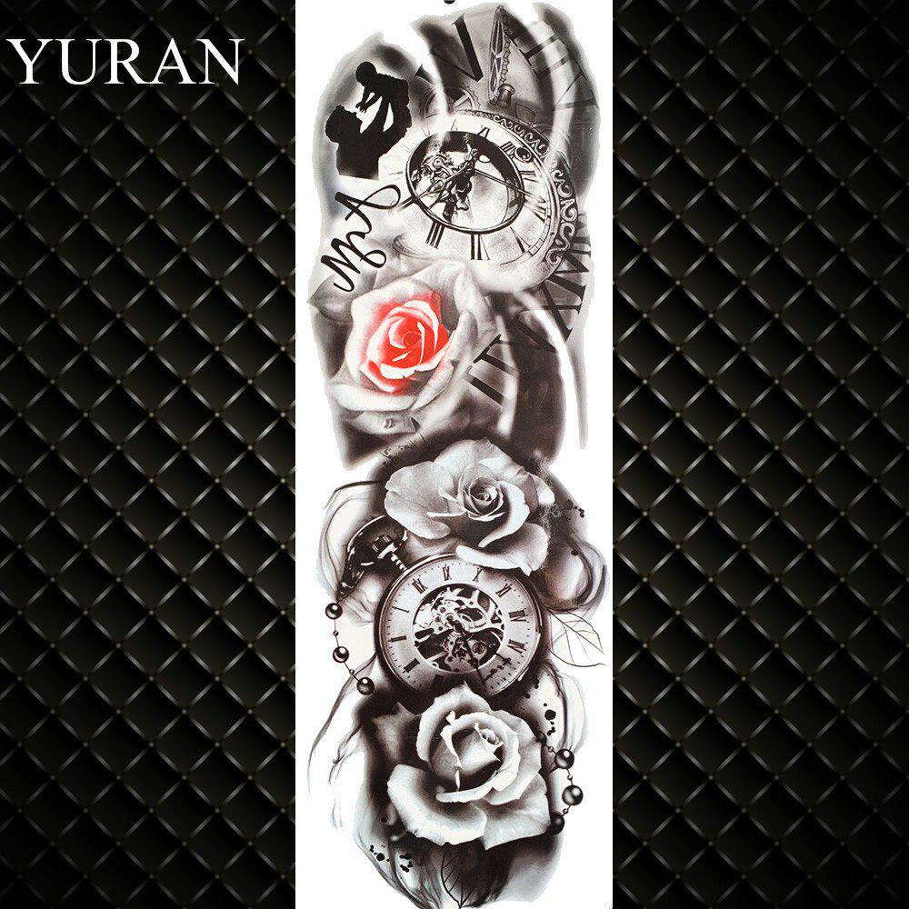 Sexy Lungo Braccio Pieno Rose Orologio Tatuaggi Temporanei Per Uomini Donne Corpo Gamba Arte Sleeve Makeup Tools Tatuaggi Adesivo Falso Grande Tigre Fiore Tatuaggio Decalcomania Acquista In Modo Economico — Spedizione Gratuita, 1000_x_1000_jpg