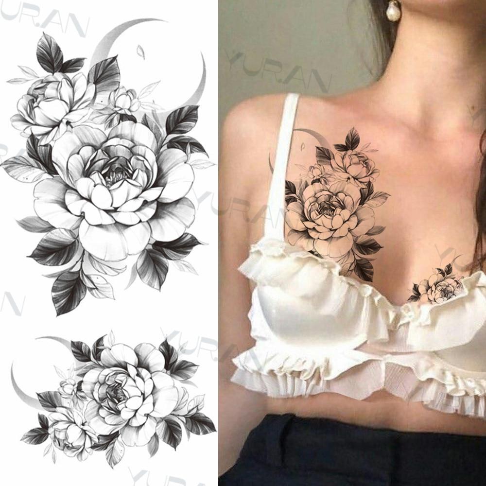 Fai Da Te Realistico Peonia Fiore Tatuaggi Temporanei Per Le Donne Avambraccio Ragazze Adulto Falso Rosa Tatoo Sexy Lily Tulip Tattoo Sticker Acquista In Modo Economico — Spedizione Gratuita, Recensioni Reali Con 1000_x_1000_jpg