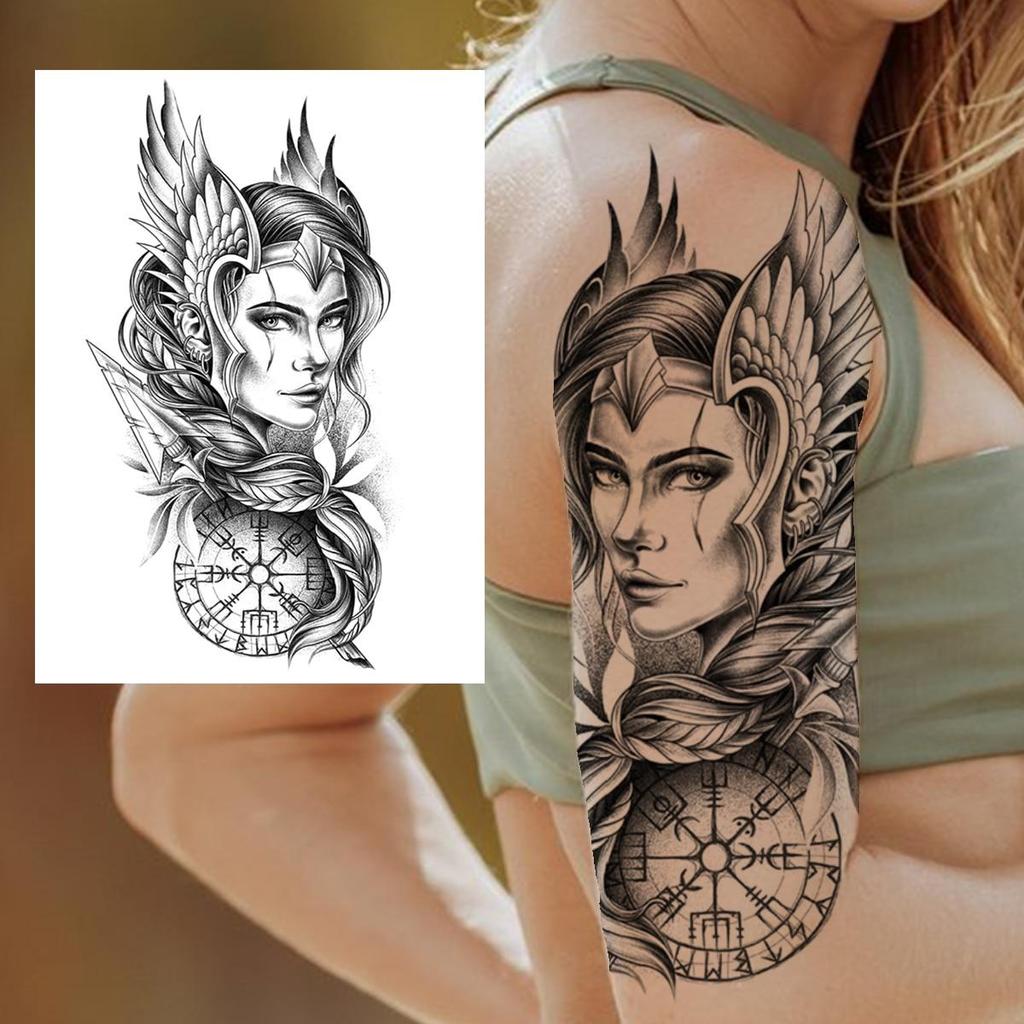 Compass Warrior Tatouages Temporaires Pour Les Femmes Hommes Adultes Noir Sexy Lady Tiger Wolf Tattoo Sticker Fake Tribal Mountain Moon Tatoos Acheter À Prix Bas — Livraison Gratuite, Avis Réels Avec Des 1024_x_1024_jpg