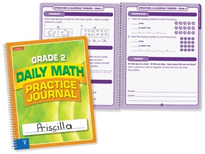 Math isn't on everyone's list of favorite subjects, but even if it's not your kids' favorite subject, you can help them learn to enjoy it a little more with a few online games. Daily Math Practice Journal Gr 2 At Lakeshore Learning