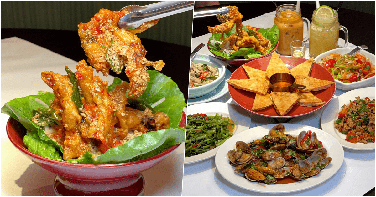 【瓦城·高雄大立店】全台最大泰式餐飲品牌，瓦城新菜上市啦！