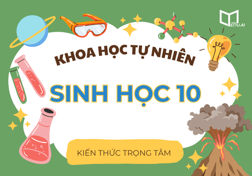 Kiến thức trọng tâm môn Sinh học lớp 10