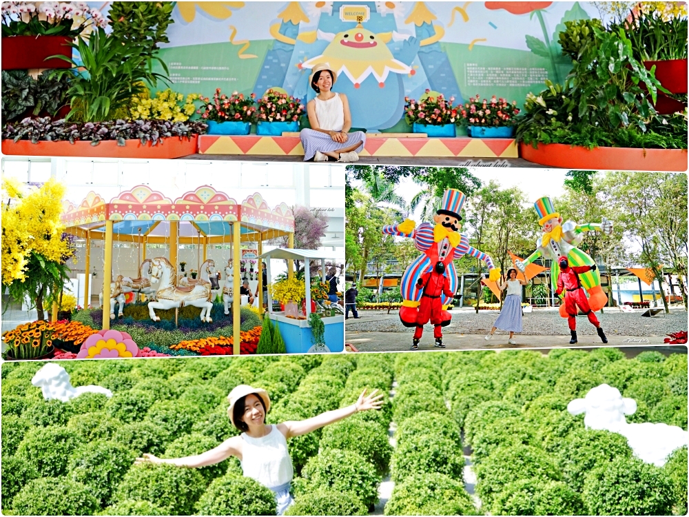 2022 埔里花卉展 波波草 超夢幻旋轉木馬 假日市集 還有好玩的DIY 親子遊推薦