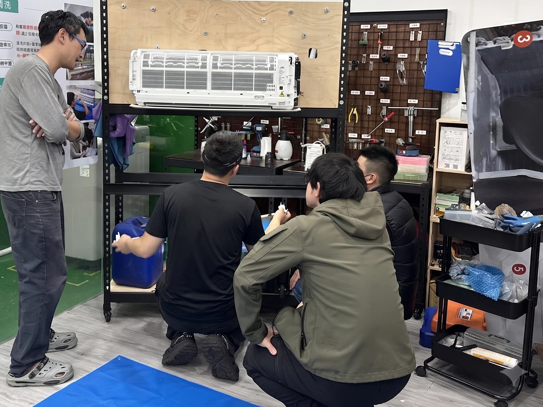 【冷氣清洗保養】協會認證班-台中場(平/假日班)