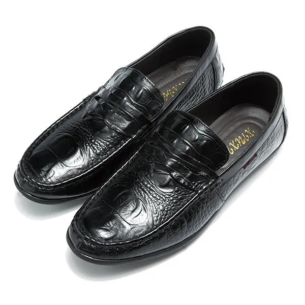 Shop at madixa discover all the latest collections as well as online exclusives. Men Crocodile Pattern Soft Slip On Doug Shoes Casual Leather Driving Loafers