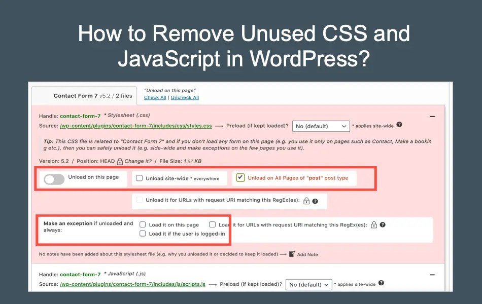 The main goal of any page preloader is to improve . How To Remove Unused Css And Javascript In Wordpress Webnots