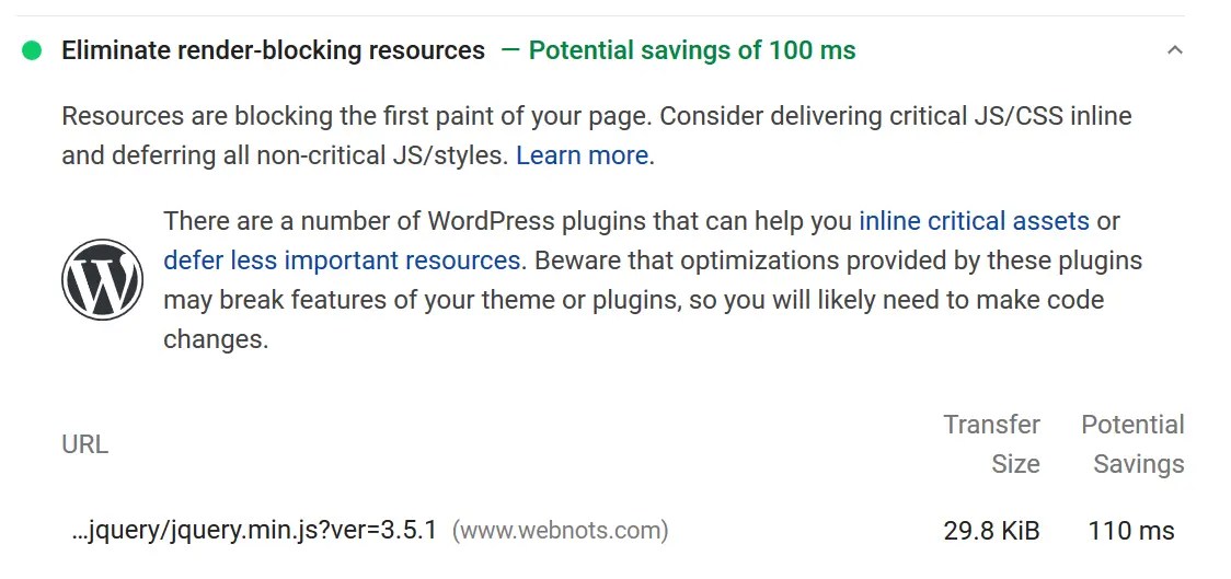 This plugin extends autoptimize to automatically create critical css rules. How to Create Critical CSS for WordPress Site? » WebNots