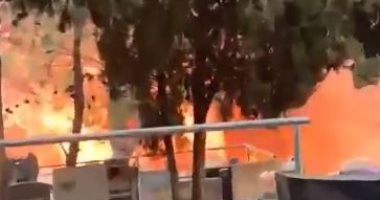 وقف حركة القطارات بين القدس ومطار بن جوريون الدولى بسبب حرائق غرب القدس