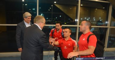 رئيس البارالمبية يستقبل بعثة رفع الأثقال بعد المشاركة فى بطولة العالم بدبى 