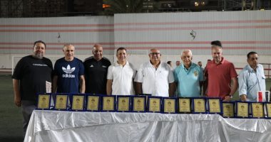 منطقة الجيزة تحتفل بختام الموسم الكروى فى ملاعب نادى الزمالك (صور)