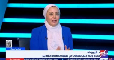 شيرين طه: السياسات الحكومية من أسباب زيادة صادرات الصناعات الهندسية شيرين طه: السياسات الحكومية من أسباب زيادة صادرات الصناعات الهندسية
