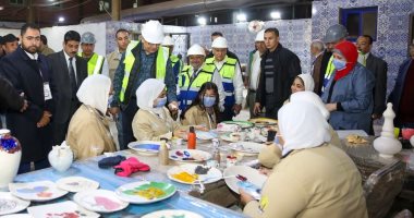 وزير قطاع الأعمال يتفقد الشركة العامة لمنتجات الخزف والصينى «شينى» بالقليوبية وزير قطاع الأعمال يتفقد الشركة العامة لمنتجات الخزف والصينى «شينى» بالقليوبية
