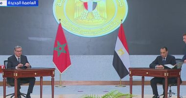 مدبولى وأخنوش يوقعان على محضر الاجتماع الأول للجنة التنسيق المصرية المغربية