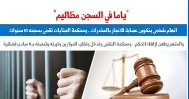 4 مبادئ قضائية للنقض تبرئ شخصا من تهمة تكوين عصابة اتجار بالمخدرات.. برلمانى