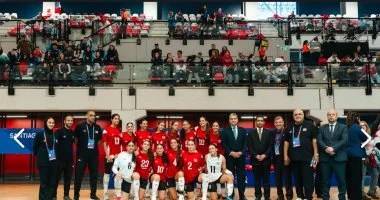 منتخب ناشئات الكرة الطائرة يواجه تركيا فى بطولة العالم بتشيلي منتخب ناشئات الكرة الطائرة يواجه تركيا فى بطولة العالم بتشيلي