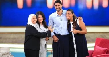 السباح عبدالرحمن سامح ضيف منى الشاذلي الليلة على قناة ON